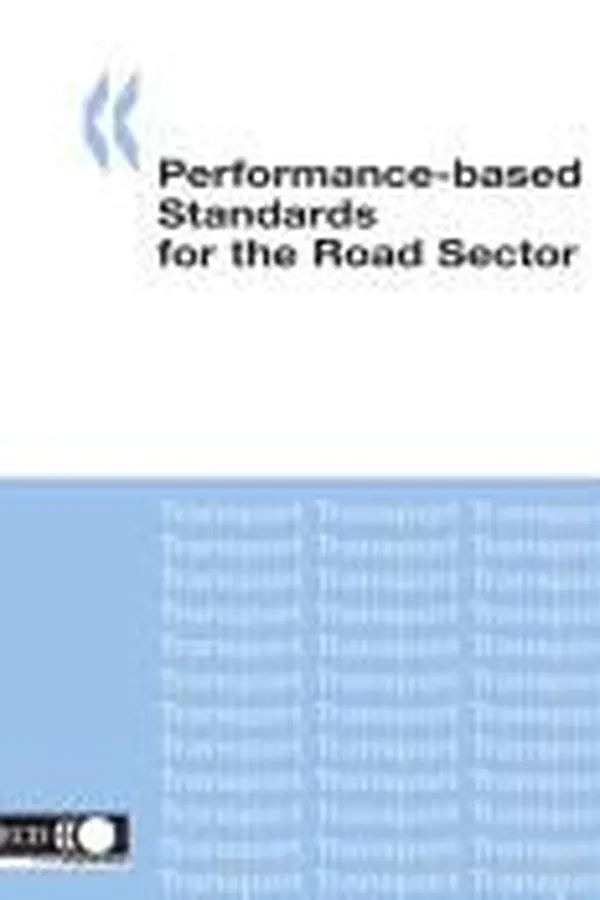 Capa de Performance-based standards for the road sector