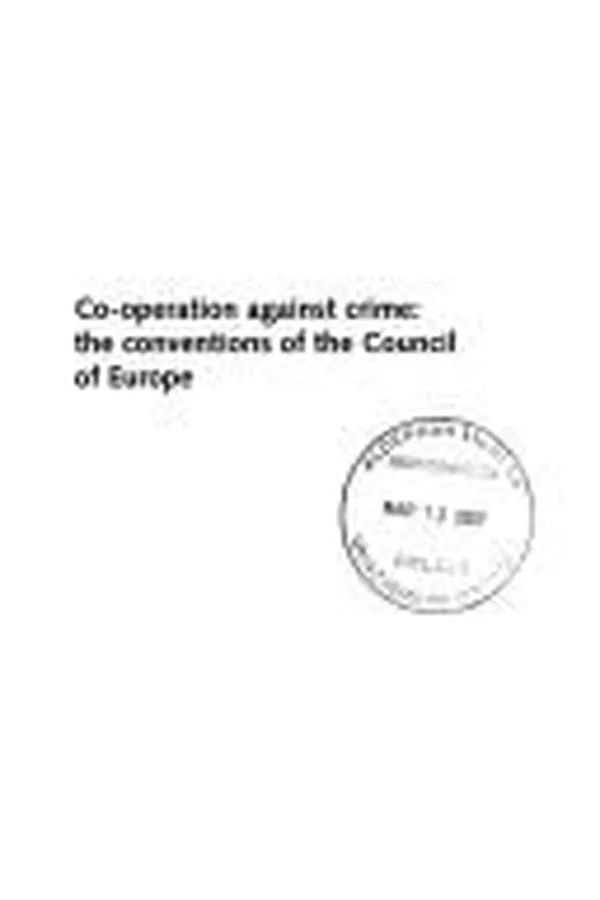 Cover of Co-operation Against Crime