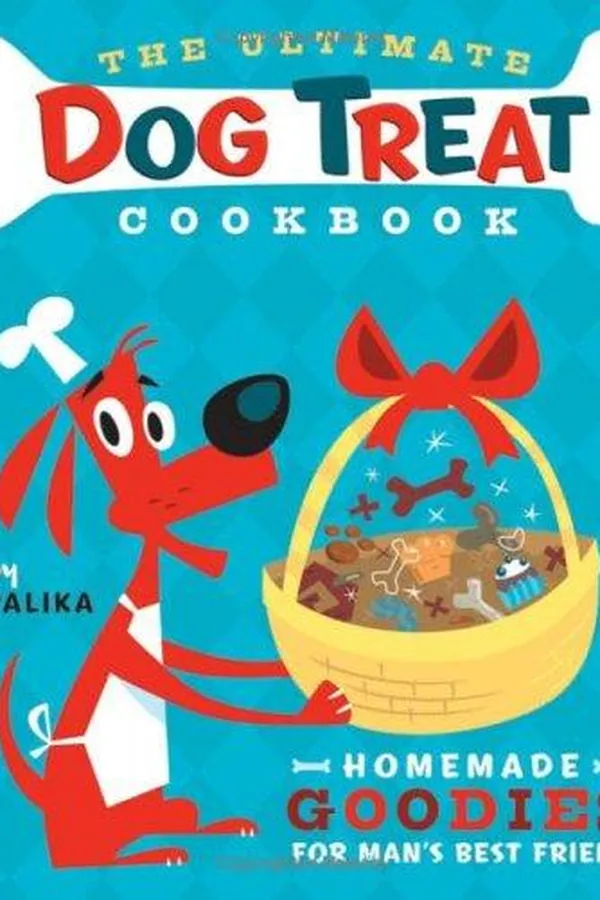 Capa de The ultimate dog treat cookbook ; homemade goodies for man's best friend