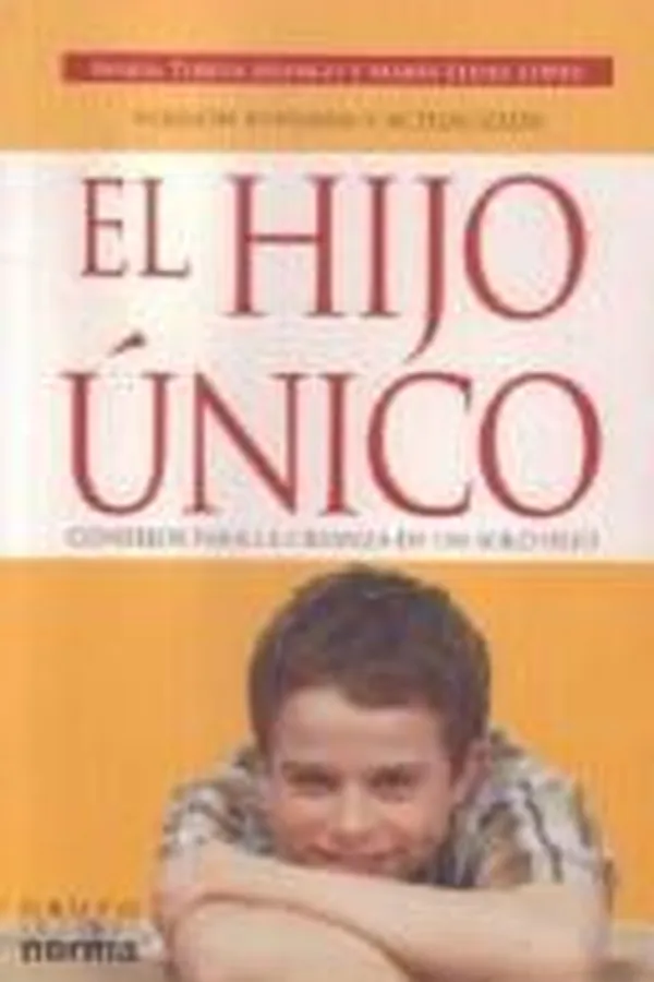 Capa de El hijo único