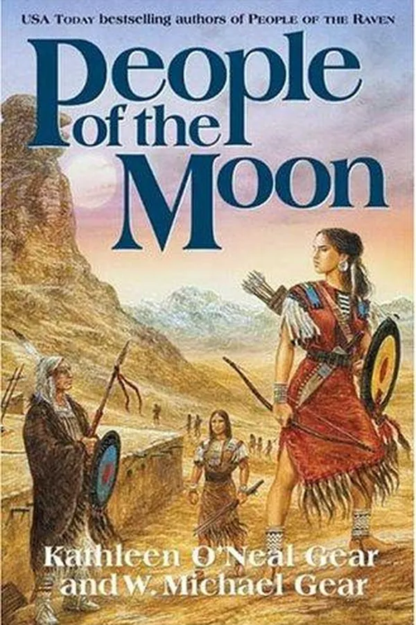 Capa de People of the Moon (North America's Forgotten Past, Book Thirteen)