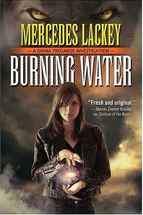 Capa de Burning Water