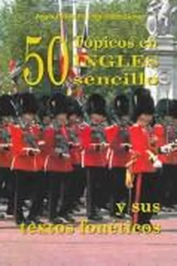 Capa de 50 tópicos en inglés sencillo y sus textos fonéticos