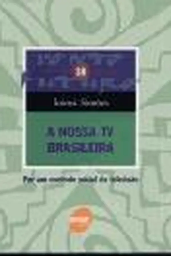 Capa de A nossa tv brasileira