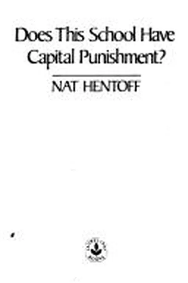 Capa de Does this school have capital punishment?