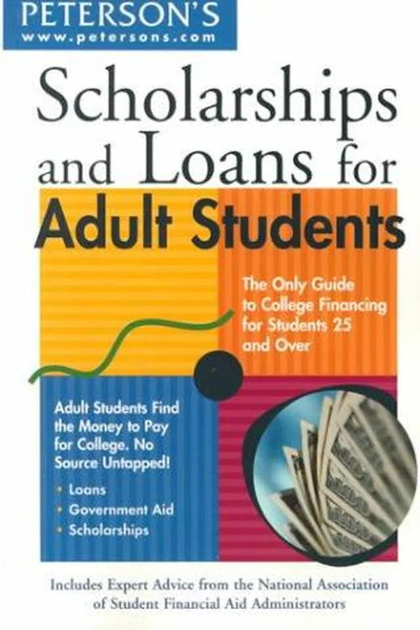 Capa de Peterson's scholarships and loans for adult students