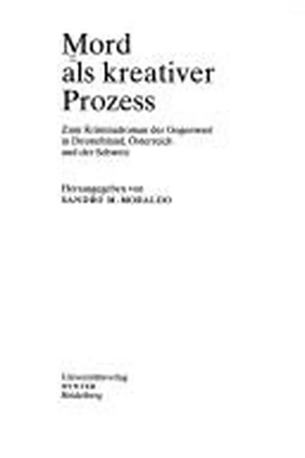 Capa de Mord als kreativer Prozess
