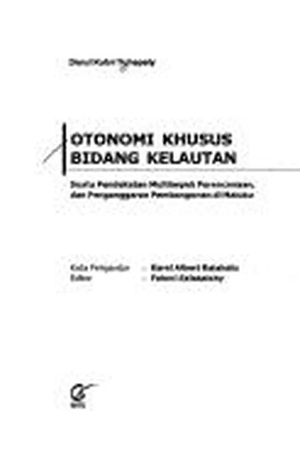 Capa de Otonomi khusus bidang kelautan