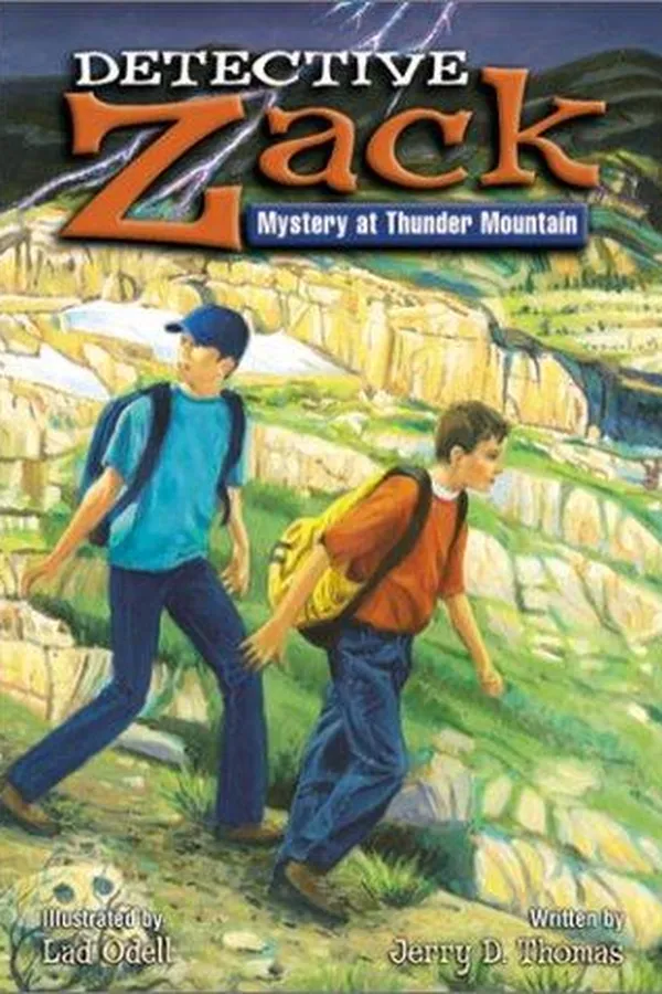 Capa de Detective Zack, mystery at Thunder Mountain