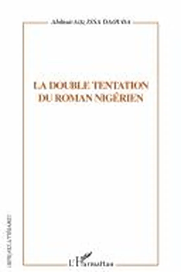 Capa de La double tentation du roman nigérien