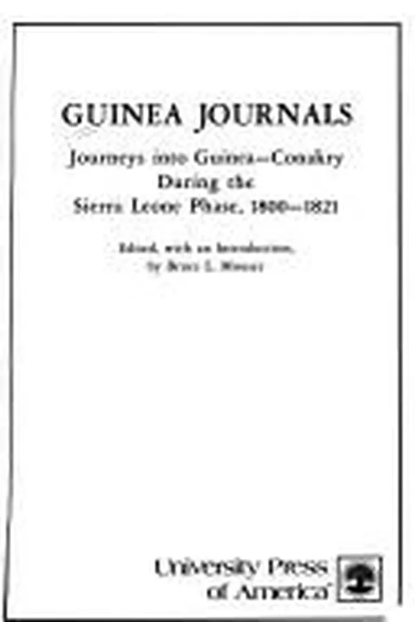 Capa de Guinea journals