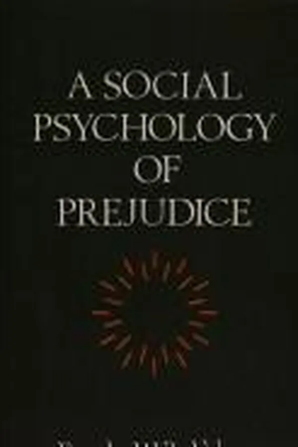 Capa de A social psychology of prejudice