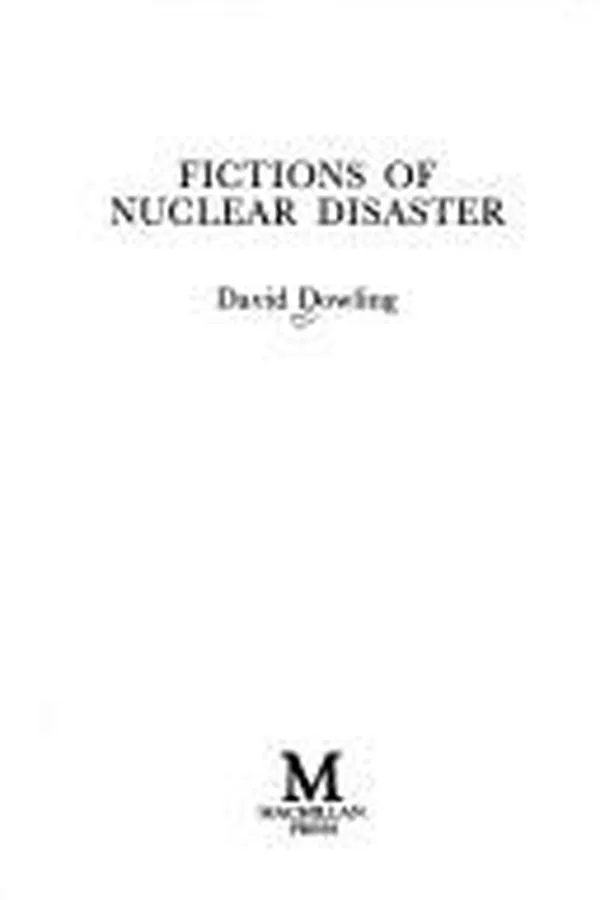 Capa de Fictions of nuclear disaster
