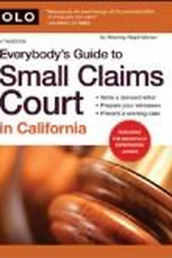 Capa de Everybody's guide to small claims court in California