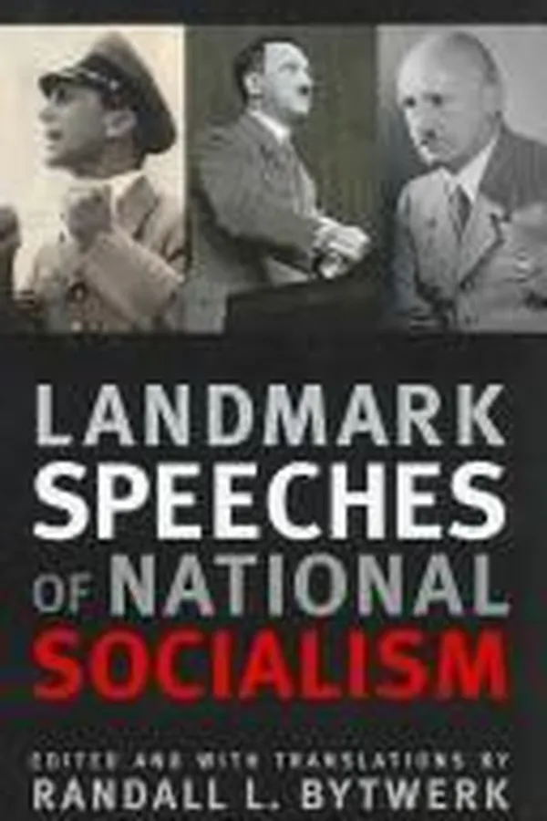 Capa de Landmark speeches of National Socialism