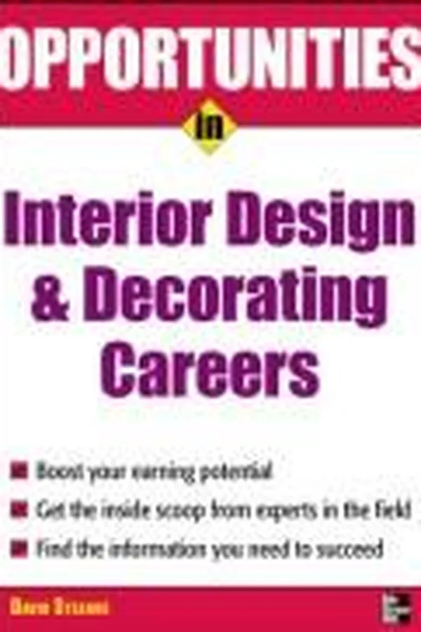 Capa de Opportunities in interior design careers
