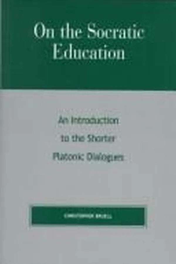 Capa de On the Socratic education