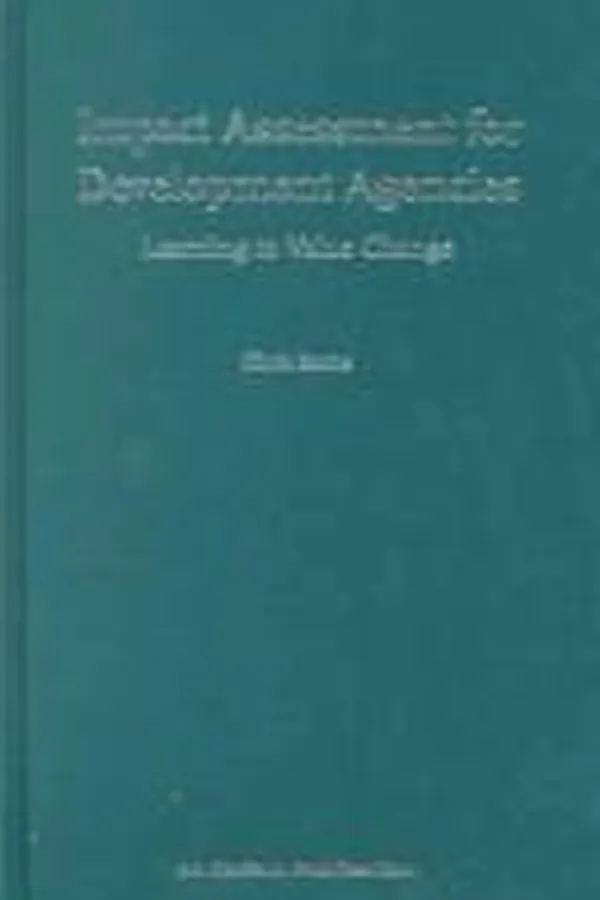 Capa de Impact assessment for development agencies