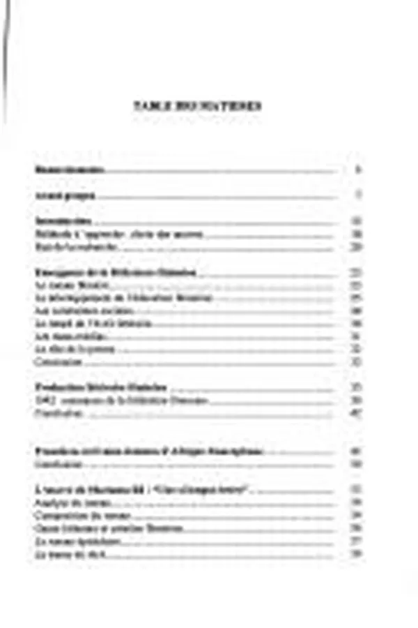 Capa de Litterature feminine francophone d'afrique noire