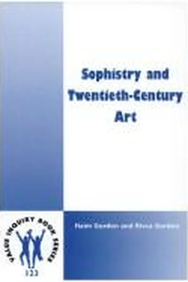 Capa de Sophistry and twentieth-century art