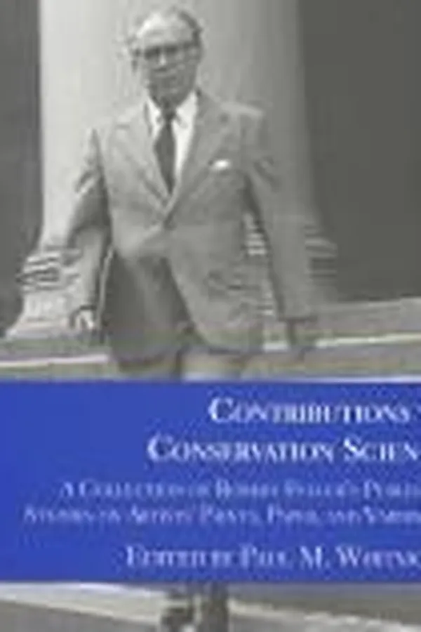 Capa de Contributions to Conservation Science