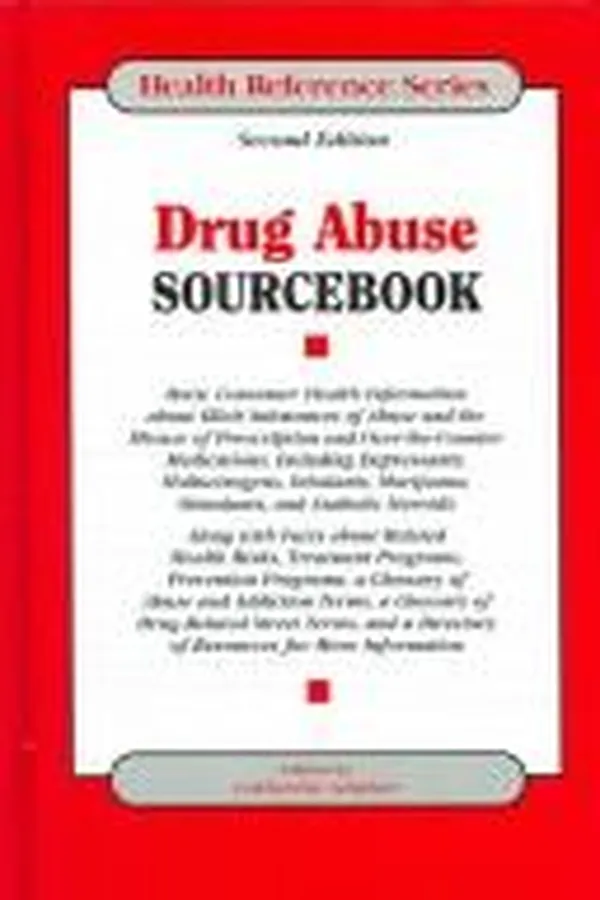 Capa de Drug abuse sourcebook