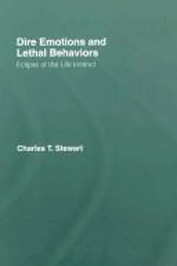 Capa de Dire emotions and lethal behaviors