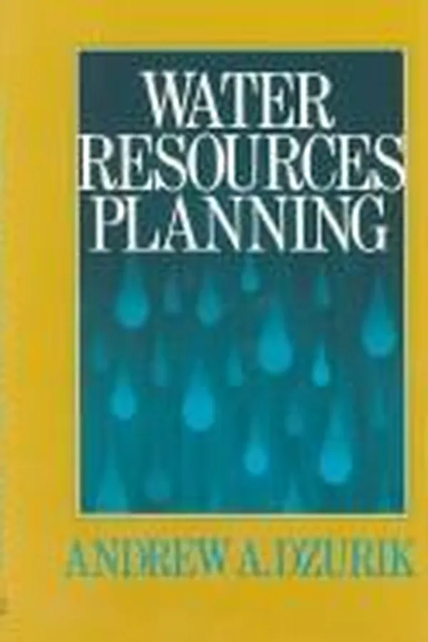 Cover of Water resources planning