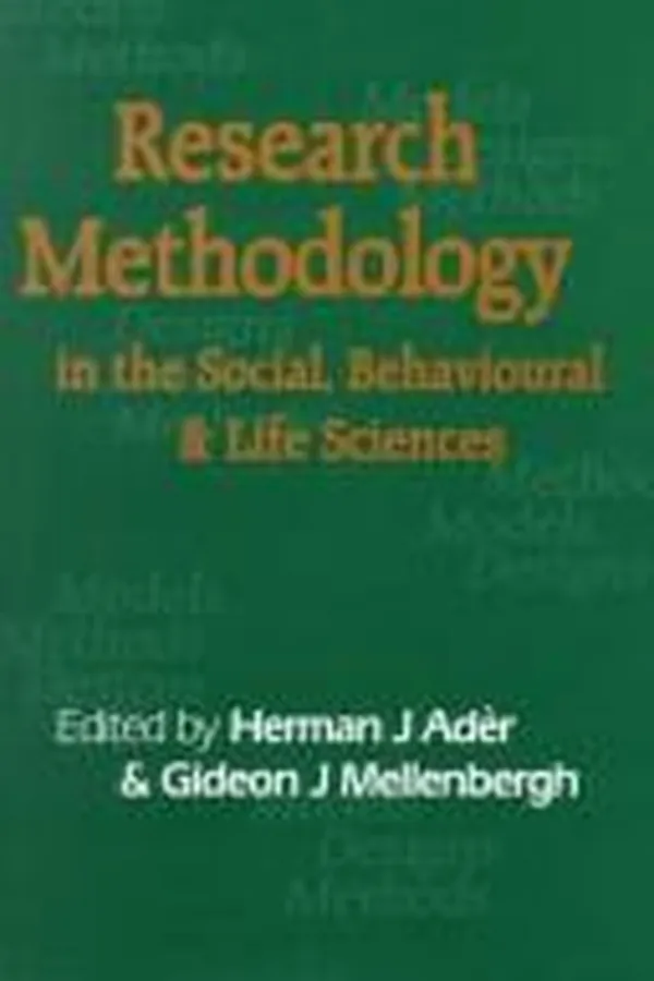 Capa de Research methodology in the life, behavioural and social sciences