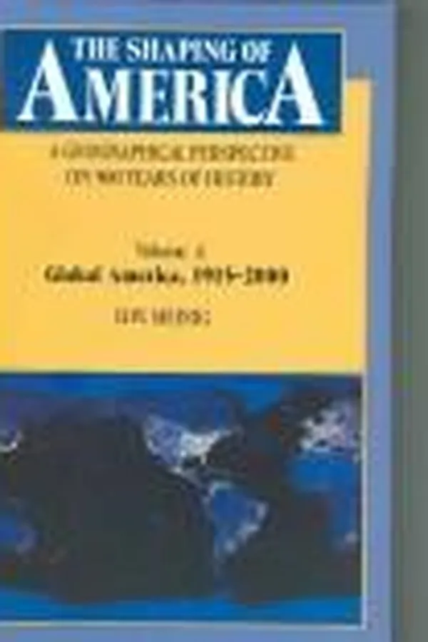 Capa de The shaping of America
