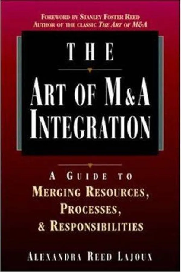 Capa de The art of M & A integration