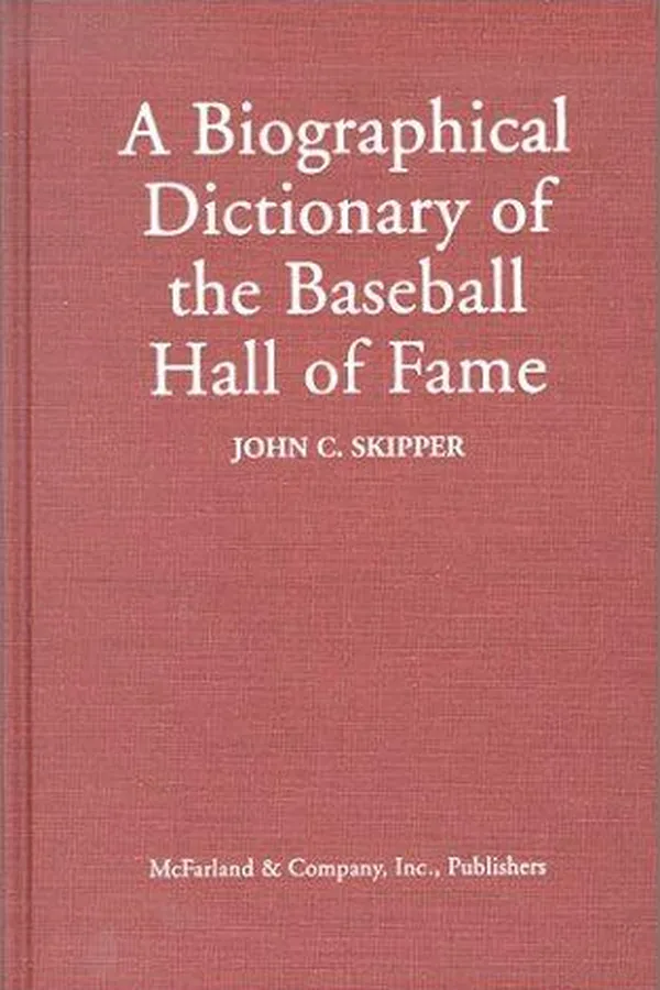 Capa de A Biographical Dictionary of the Baseball Hall of Fame