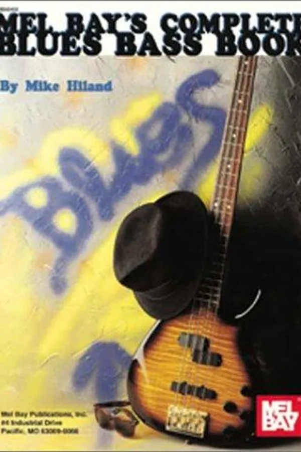 Capa de Mel Bays Complete Blues Bass Book