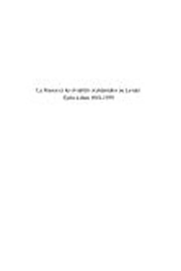 Capa de La France et les rivalites occidentales au levant