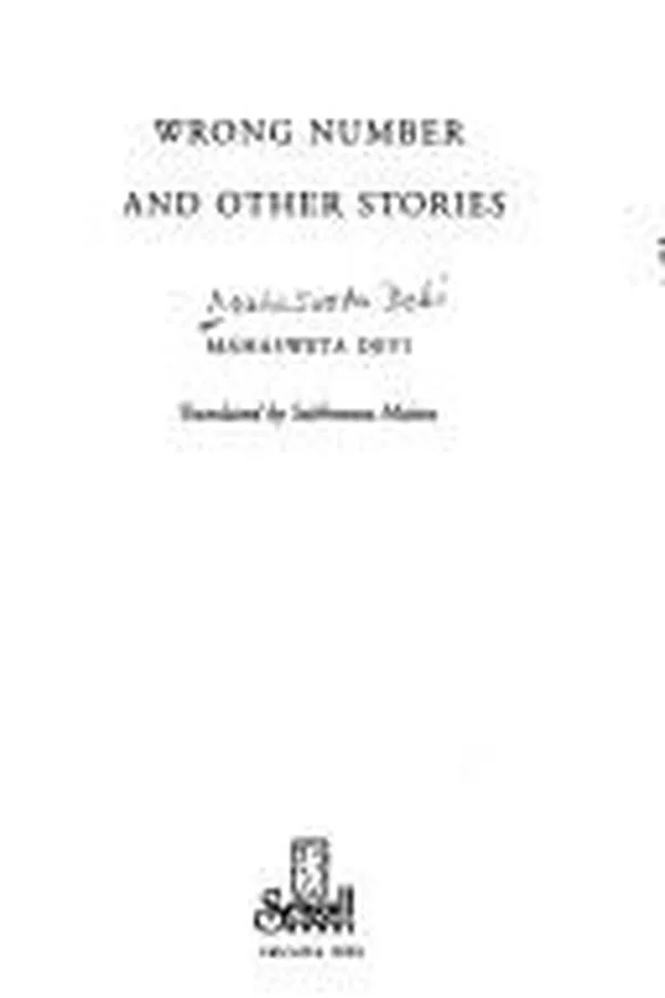 Capa de Wrong number and other stories