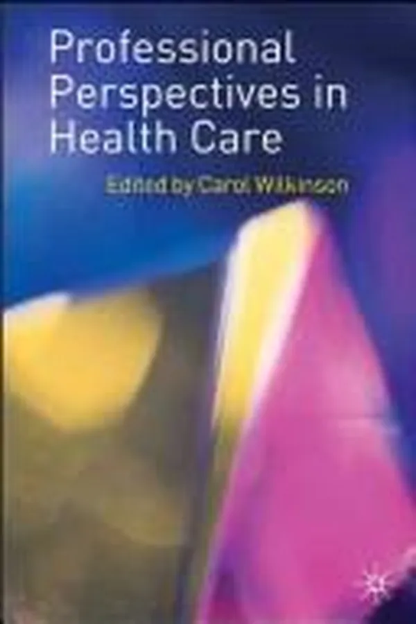 Capa de Professional perspectives in health care