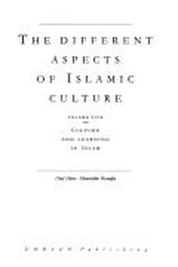Capa de Culture and learning in Islam