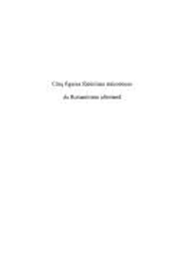 Capa de Cinq figures féminines méconnues du romantisme allemand