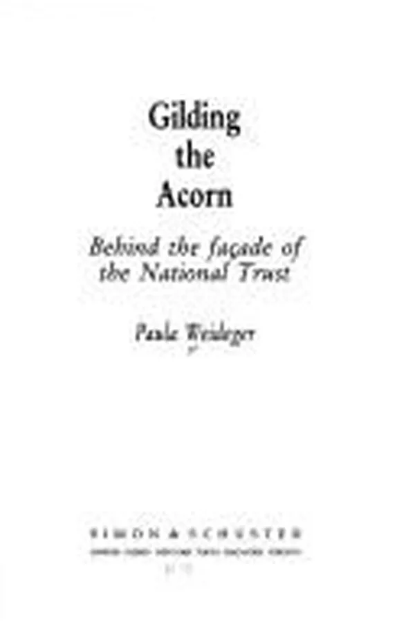 Capa de Gilding the acorn