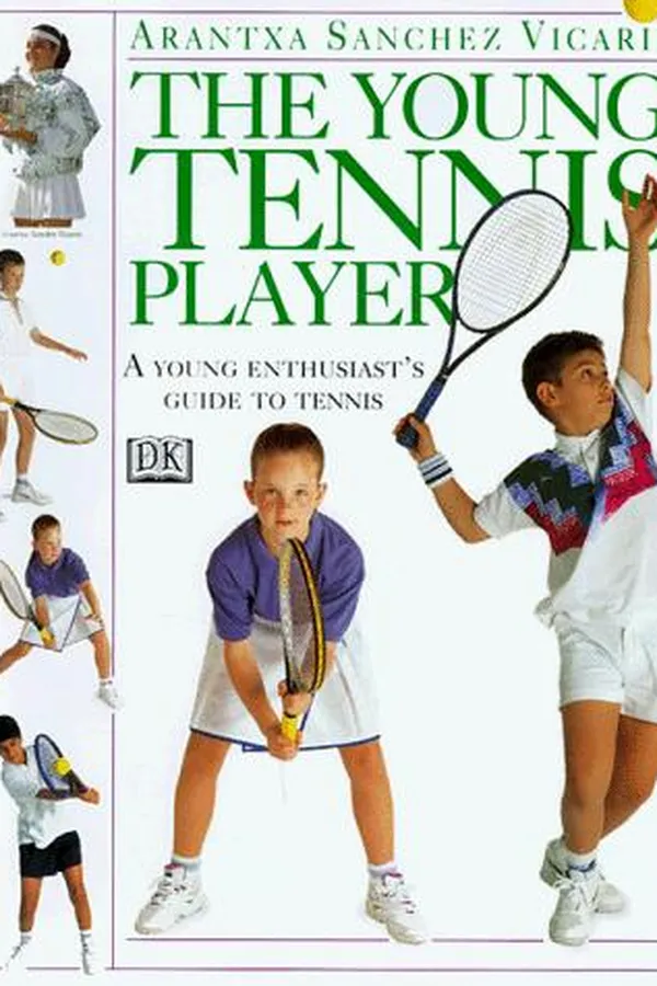 Capa de The young tennis player
