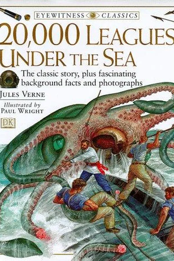 Capa de 20,000 leagues under the sea