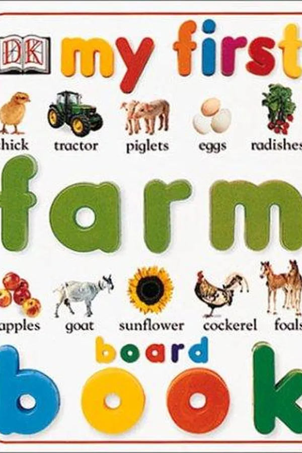 Capa de My first farm board book