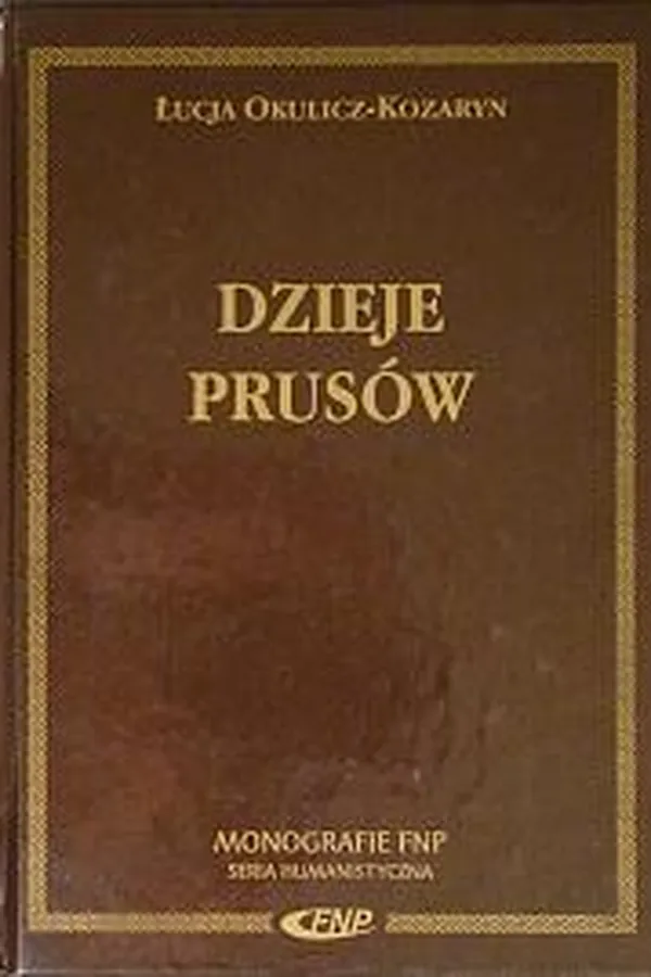 Capa de Dzieje Prusów