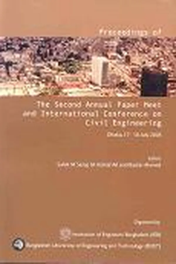 Capa de Proceedings of the Second Annual Paper Meet and International Conference on Civil Engineering, Dhaka, 17-18 July 2003