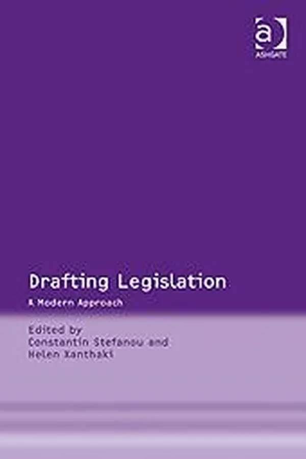 Capa de Drafting legislation