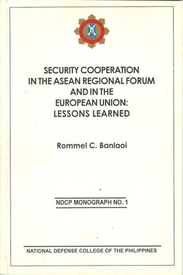 Capa de Security Cooperation in the ASEAN Regional Forum and the European Union