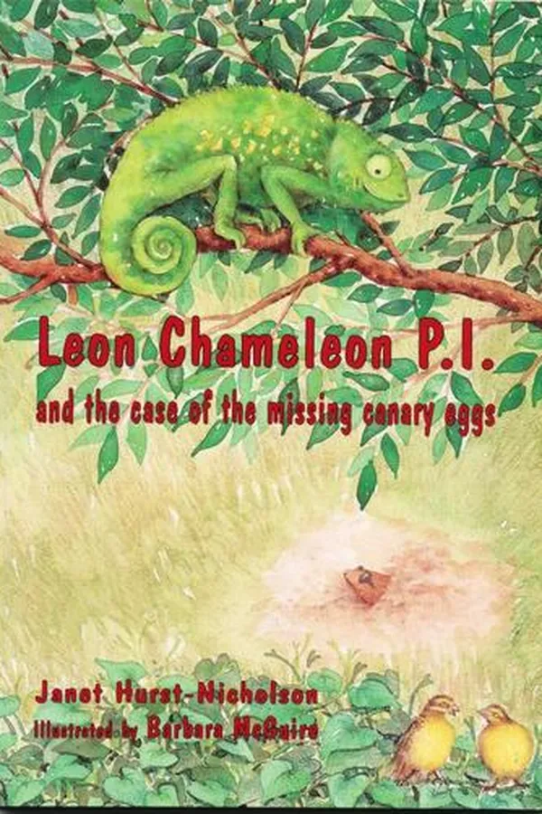 Capa de Leon Chameleon P.I. and the case of the missing canary eggs