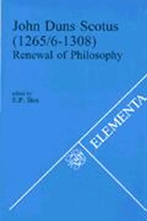Cover of John Duns Scotus