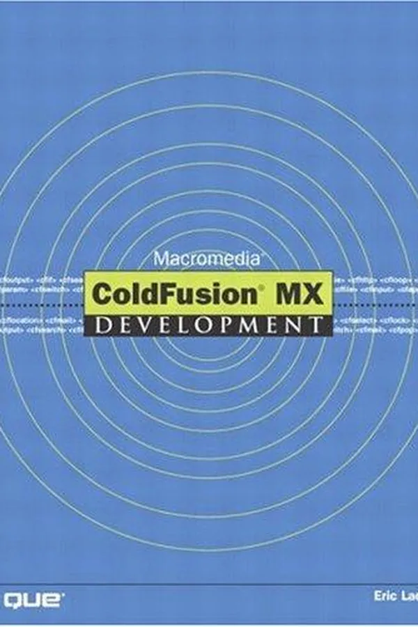 Cover of Macromedia ColdFusion MX Development