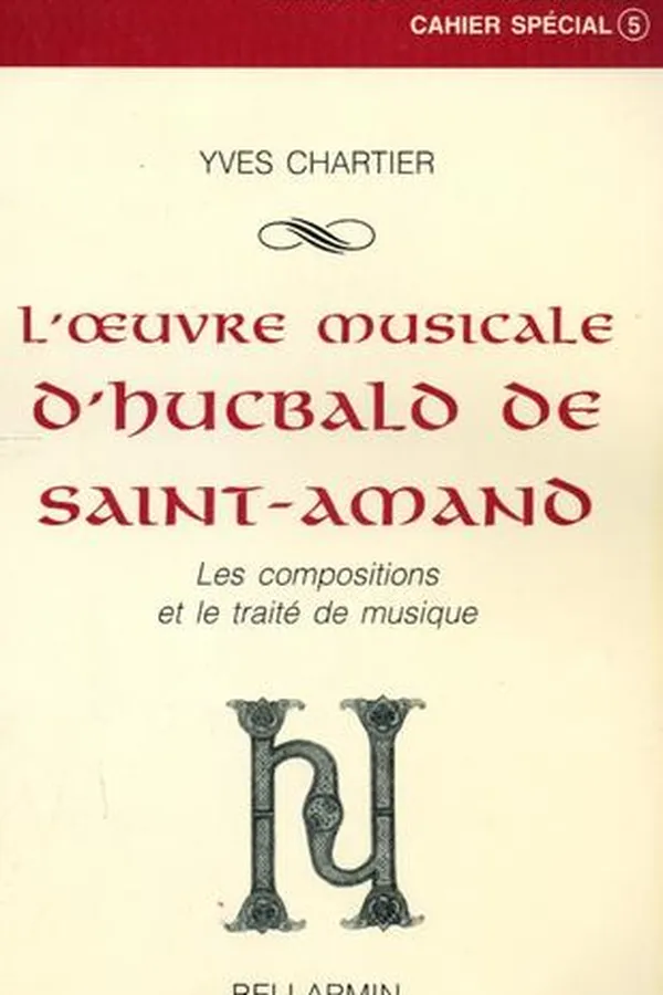 Capa de L' Oeuvre musicale d'Hucbald de Saint-Amand